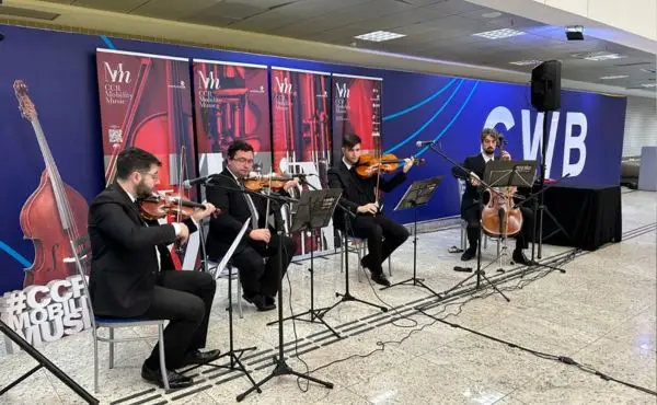 Afonso Pena é o primeiro aeroporto a receber o maior projeto de música clássica de câmara do Brasil